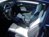 2009 Audi S5 4.2 quattro Pearl Silver/Black Silk Nappa Leather Interior