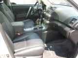 2010 Toyota Highlander SE 4WD Black Interior