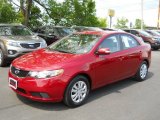 2010 Spicy Red Kia Forte EX #50690558