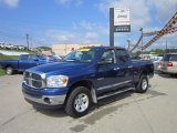 2008 Electric Blue Pearl Dodge Ram 1500 Big Horn Edition Quad Cab 4x4 #50690426