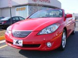 2005 Absolutely Red Toyota Solara SLE V6 Convertible #5054659