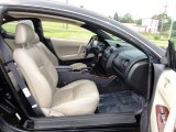 2001 Chrysler Sebring LXi Coupe Black/Beige Interior