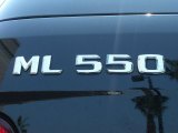 2009 Mercedes-Benz ML 550 4Matic Marks and Logos