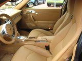 2010 Porsche 911 Turbo Coupe Sand Beige Interior