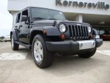 2008 Black Jeep Wrangler Unlimited Sahara #50690507