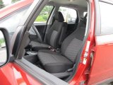 2009 Suzuki SX4 Crossover Technology AWD Black Interior