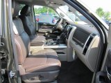 2011 Dodge Ram 1500 Laramie Longhorn Crew Cab Light Pebble Beige/Bark Brown Interior