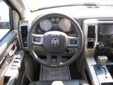 2011 Dodge Ram 1500 Laramie Longhorn Crew Cab Steering Wheel