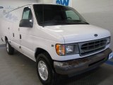 2001 Oxford White Ford E Series Van E250 Cargo #50731705