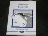 2001 Ford E Series Van E250 Cargo Books/Manuals