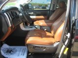 2008 Toyota Tundra Limited CrewMax 4x4 Red Rock Interior