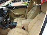 2012 Audi A6 3.0T quattro Sedan Velvet Beige Interior