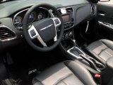 2011 Chrysler 200 Limited Convertible Black Interior