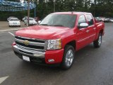 2011 Victory Red Chevrolet Silverado 1500 LT Crew Cab #50769255