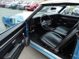1969 Chevrolet Camaro SS Convertible Black Interior