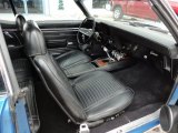 1969 Chevrolet Camaro SS Convertible Black Interior