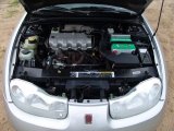 2002 Saturn S Series SC1 Coupe 1.9 Liter SOHC 8 Valve 4 Cylinder Engine