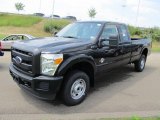 2011 Ford F350 Super Duty XL SuperCab 4x4 Front 3/4 View