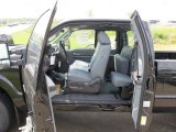 2011 Ford F350 Super Duty XL SuperCab 4x4 Steel Interior