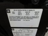 2002 Pontiac Firebird Trans Am Coupe Info Tag