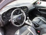 2008 Saab 9-3 Aero Sport Sedan Black/Parchment Interior