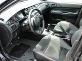 2006 Mitsubishi Lancer Evolution IX SE Black Alcantara Interior