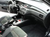2006 Mitsubishi Lancer Evolution IX SE Black Alcantara Interior