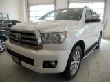 2008 Super White Toyota Sequoia Limited 4WD #50769336