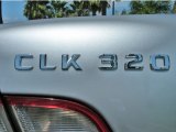 2003 Mercedes-Benz CLK 320 Cabriolet Marks and Logos
