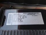 2010 GMC Sierra 3500HD SLE Regular Cab 4x4 Dually Info Tag