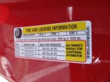 2010 GMC Sierra 3500HD SLE Regular Cab 4x4 Dually Info Tag