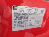 2010 GMC Sierra 3500HD SLE Regular Cab 4x4 Dually Info Tag