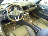 2012 Mercedes-Benz SLK 350 Roadster Black Interior