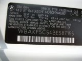 2011 BMW 3 Series 328i xDrive Coupe Info Tag