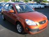 2009 Sunset Orange Kia Rio Sedan #50769374