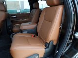 2011 Toyota Sequoia Platinum Red Rock Interior