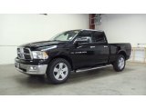 2011 Brilliant Black Crystal Pearl Dodge Ram 1500 Big Horn Quad Cab 4x4 #50769395