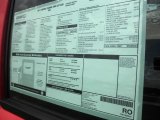 2011 GMC Sierra 2500HD SLE Extended Cab 4x4 Window Sticker