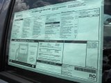 2011 GMC Sierra 2500HD SLE Extended Cab 4x4 Window Sticker