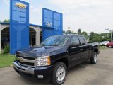 2011 Imperial Blue Metallic Chevrolet Silverado 1500 LT Extended Cab 4x4 #50768730