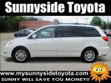 2008 Arctic Frost Pearl Toyota Sienna Limited #50827651