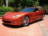 2005 Chevrolet Corvette Daytona Sunset Orange Metallic