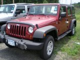 2011 Deep Cherry Red Jeep Wrangler Unlimited Sport 4x4 #50827731