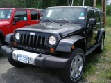 2011 Black Jeep Wrangler Unlimited Sahara 4x4 #50827732