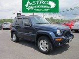 2004 Patriot Blue Pearl Jeep Liberty Limited 4x4 #50828303