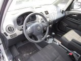 2010 Suzuki SX4 Crossover Technology Black Interior