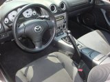 2005 Mazda MX-5 Miata MAZDASPEED Roadster Black Interior