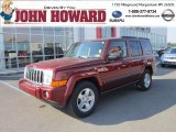 2008 Red Rock Crystal Pearl Jeep Commander Sport 4x4 #50828226