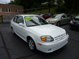 2003 Hyundai Accent GT Coupe Front 3/4 View