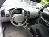2003 Hyundai Accent GT Coupe Gray Interior